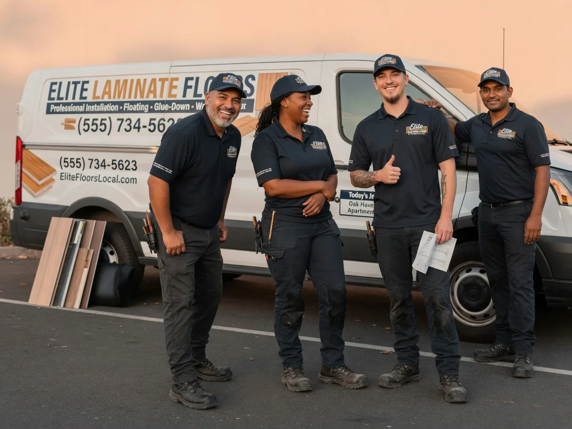 Laminate flooring installation company in Farmer, OH